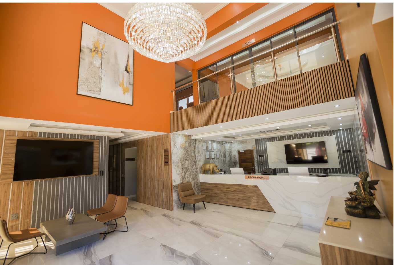Copper Crest Hotel Lobby